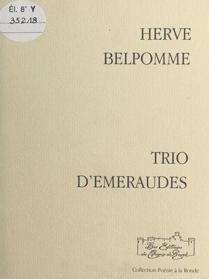 cover image of Trio d'émeraudes